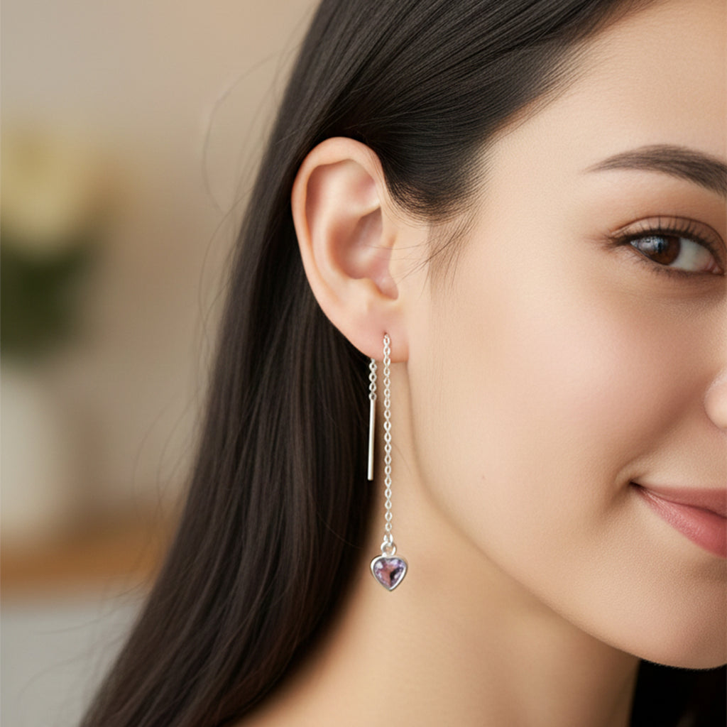 Raw Diamond Earrings