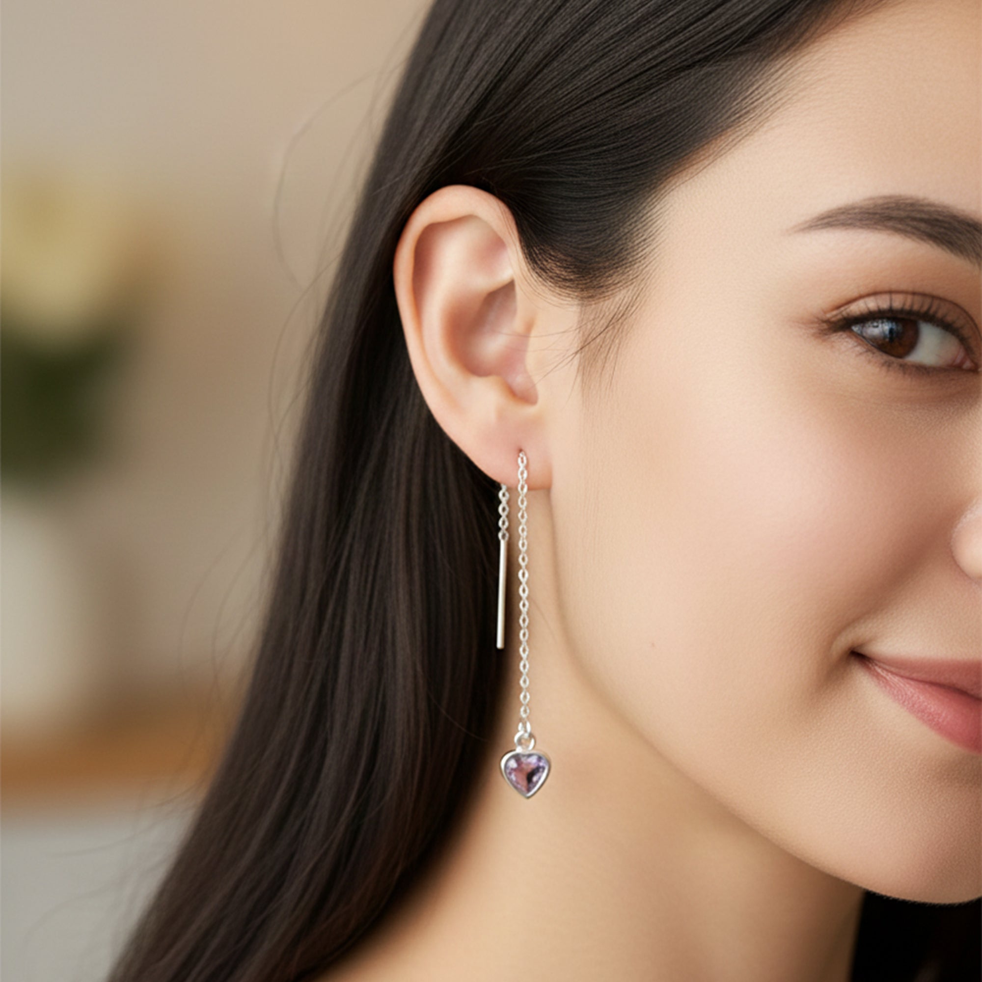 Raw Diamond Earrings