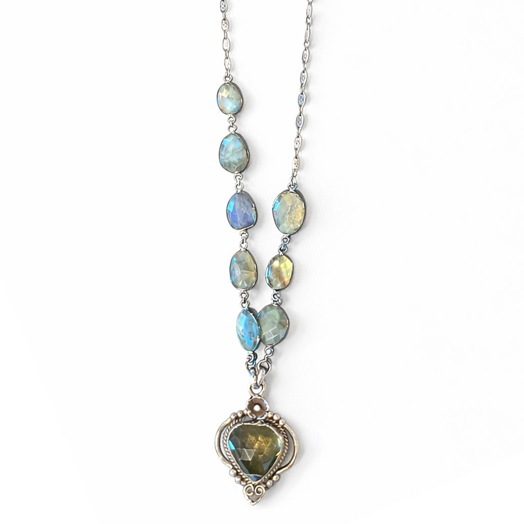 Lemon Topaz Pendant Nevklace