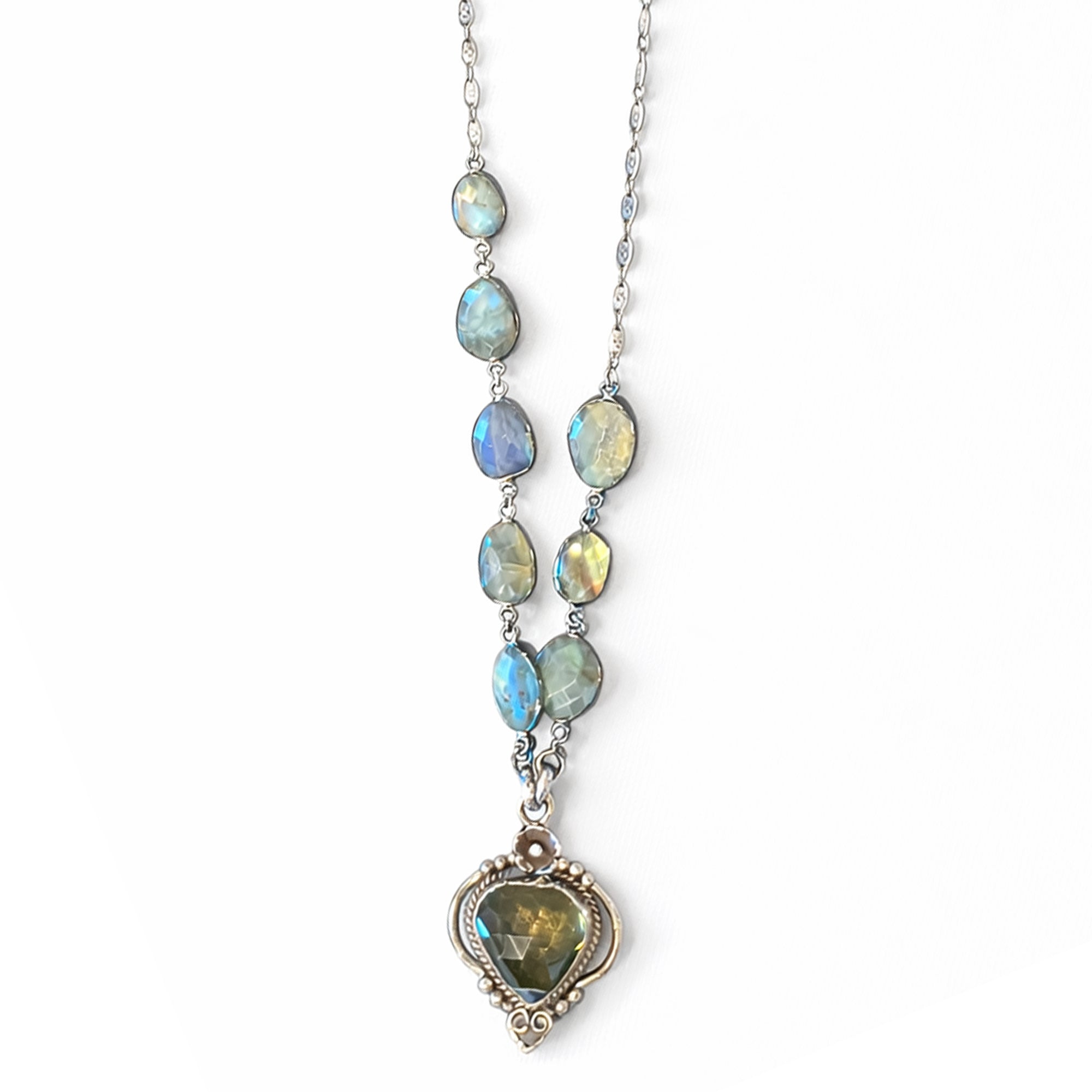 Lemon Topaz Pendant Nevklace