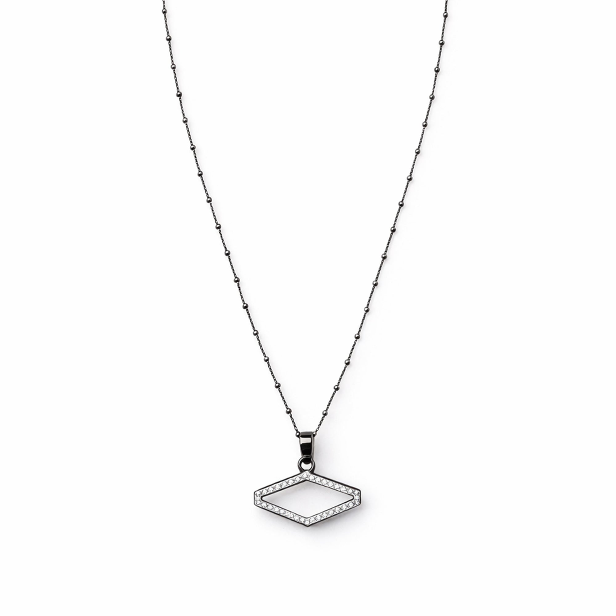Pave Diamond Pendant Necklace