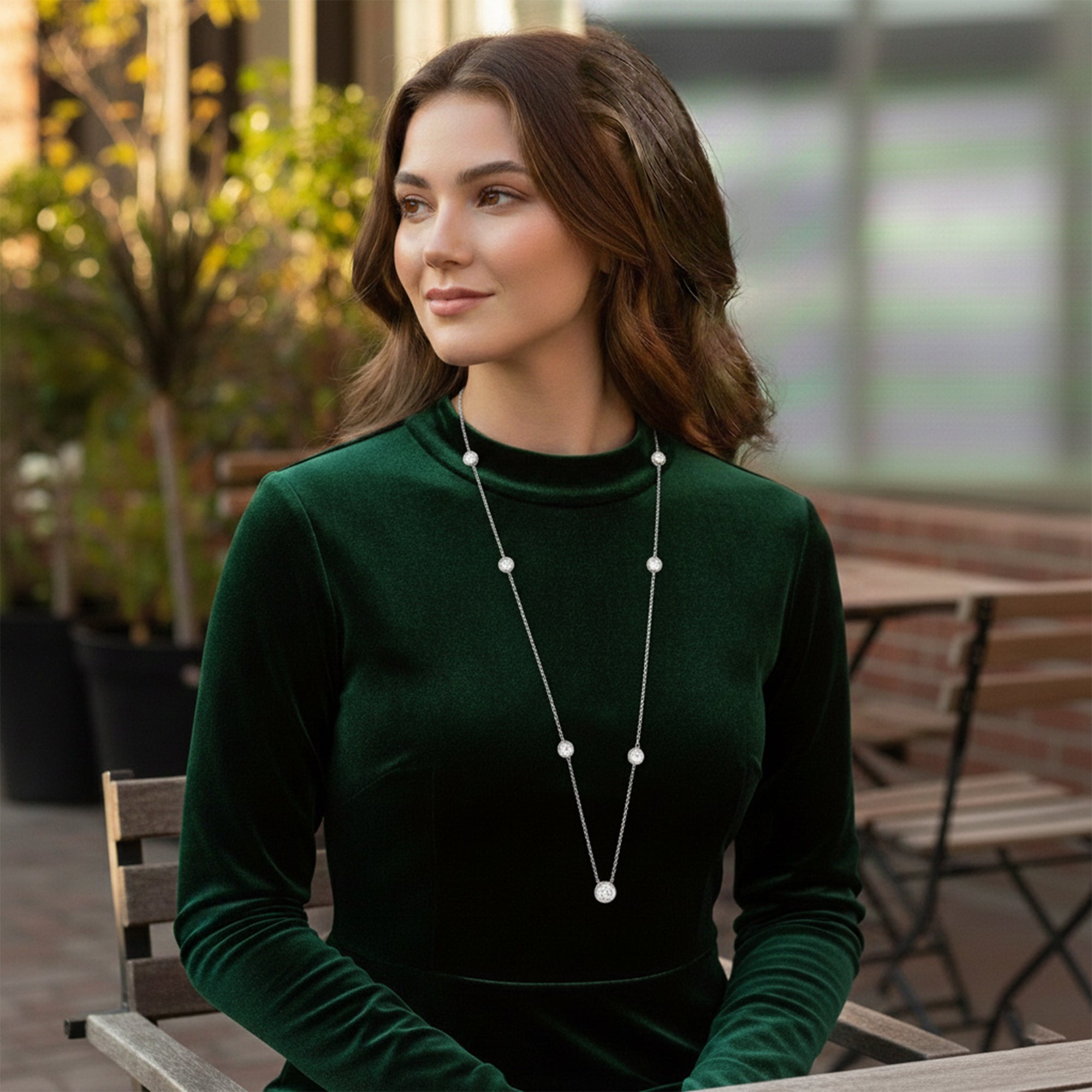 Raw Diamond Necklace