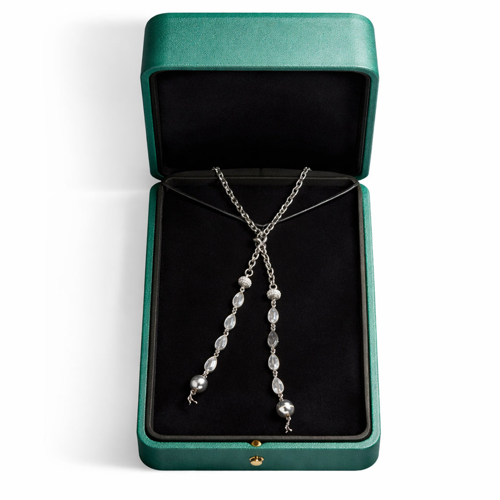 Tahitian Pearl Lariet Necklace