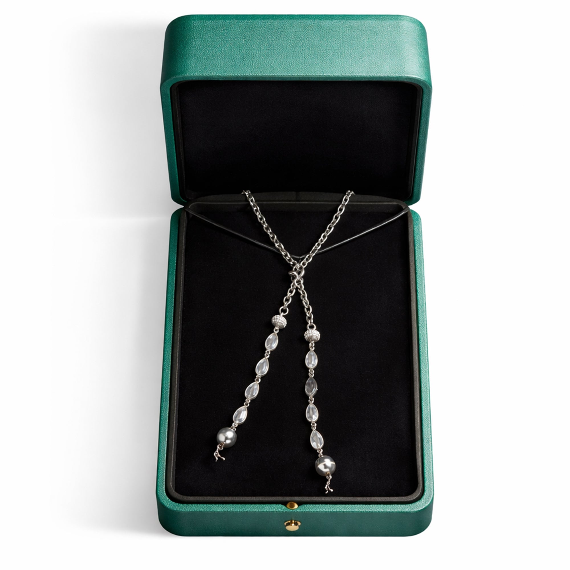 Tahitian Pearl Lariet Necklace