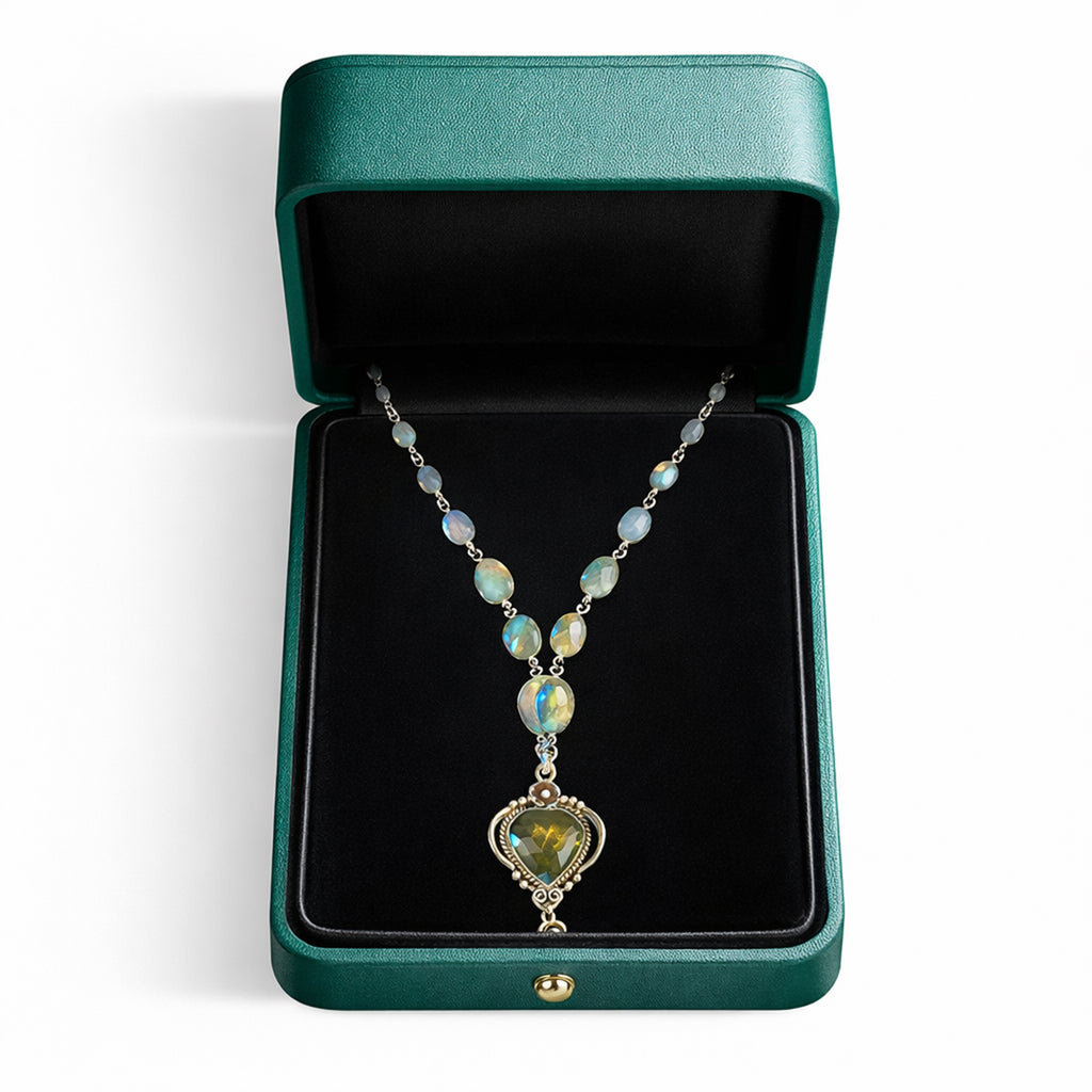 Lemon Topaz Pendant Nevklace